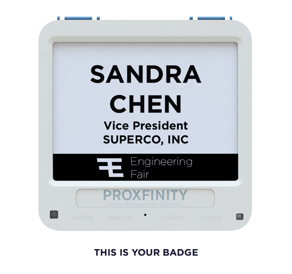 Proxfinity badge