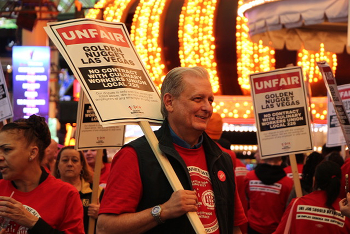 Ted Pappageorge, Culinary Workers Union