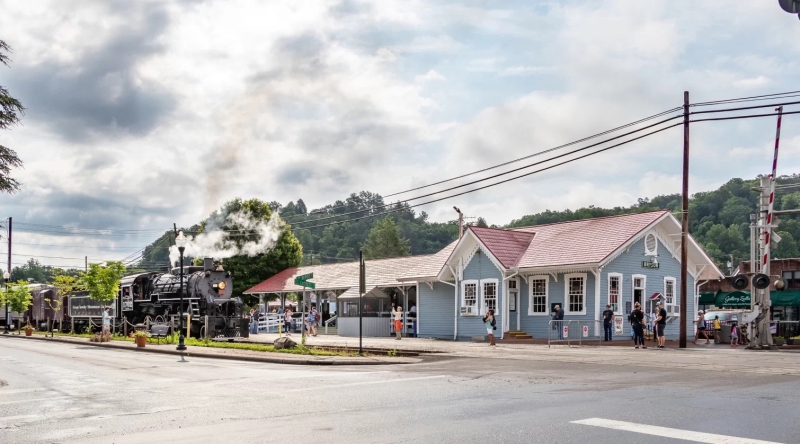 train station