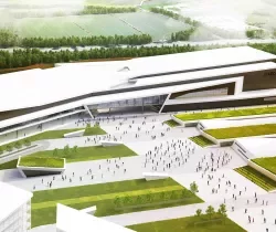 Rendering of new Aberdeen Center.