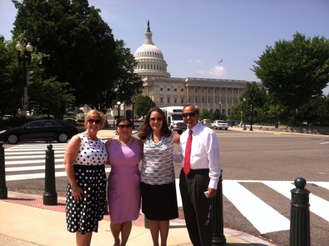 Amy Fisher, NTP, Mary Higham, ASIS, Amy Durkin, NCEA, and Syd Rivera, Map Your Show