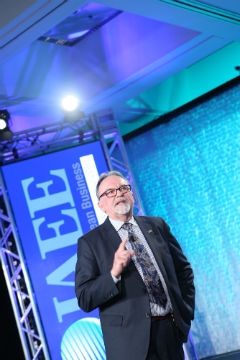 IAEE Outgoing Chairperson Skip Cox