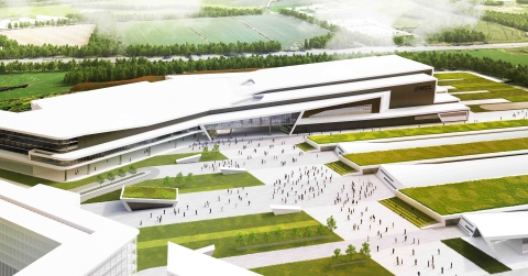 Rendering of new Aberdeen Center.