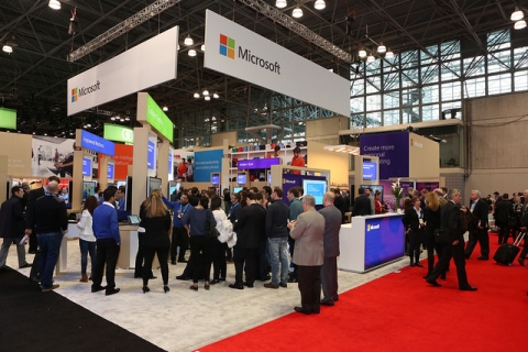 NRF used beacons for geomessaging at Retail's BIG Show.